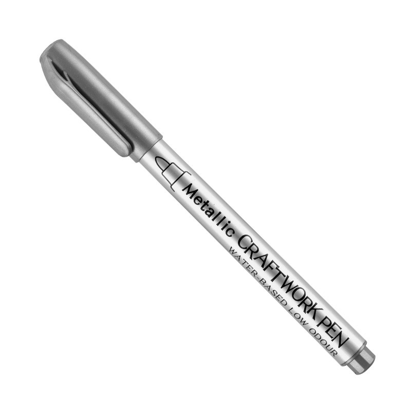 Metallic-penna på sigill – detalj
